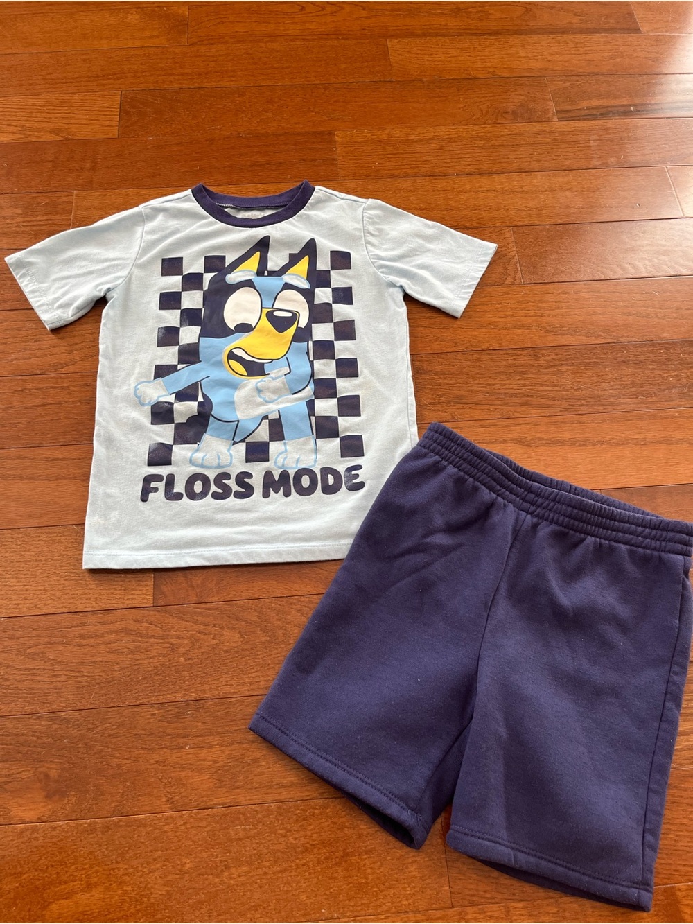 Bluey Outfit Set Size 5/6